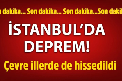 İSTANBUL'DA 6. 2 BÜYÜKLÜGÜNDE DEPREM !