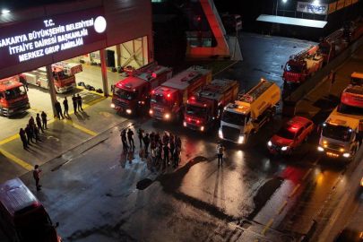 Manisa’daki orman yangınına Sakarya’dan destek