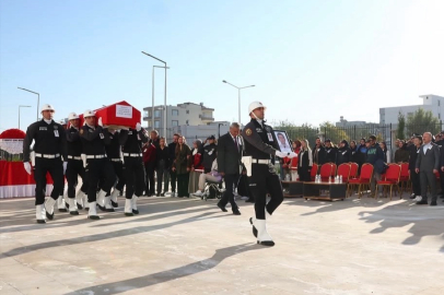 Polis memuru Askar için Adıyaman'da hüzünlü tören