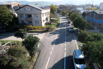 Kocaeli'de Gölcük Bilgin Caddesi yeni yüzüne kavuştu