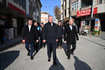 Bursa Karacabey'de Başkan Karabatı sahada