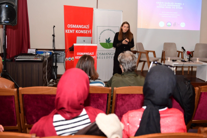 Uzmanlar Bursa Osmangazi’de kadın sağlığını konuştu
