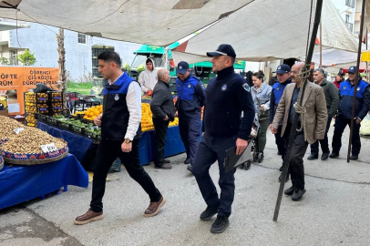 Kocaeli Çayırova’da pazar denetimi