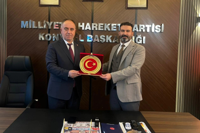 Ticarette Birlik Topluluğu’ndan MHP Konya'ya ziyaret