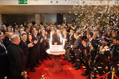 Bursa Büyükşehir ailesi yeni yılı birlikte kutladı