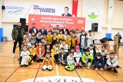 Osmangazi Belediyesi’nden amatör spor kulüplerine malzeme desteği