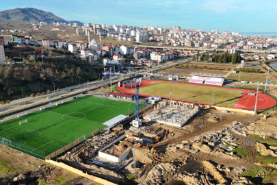 Ordu Altınordu’ya modern spor kompleksi yükseliyor