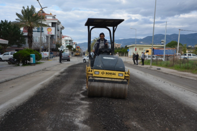 Antalya Büyükşehir’den Kestel yoluna bakım onarım