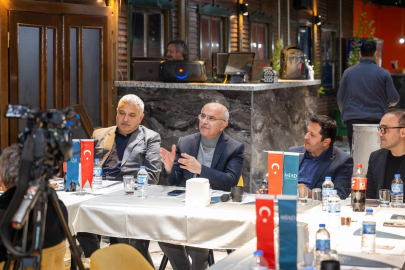 Başkan Er, MİAD yönetimi ve üyeleriyle bir araya geldi