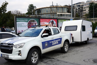 İstanbul Maltepe'de karavan işgallerine geçit yok
