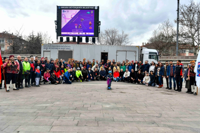 Ankara’da tekerler farkındalık için döndü