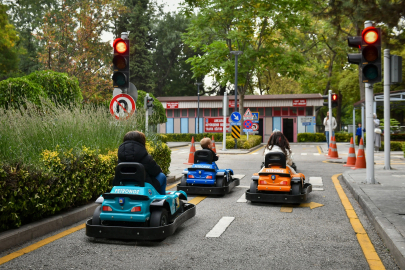 Başkentte miniklere trafik bilinci eğitimi