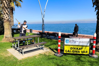 Kocaeli sahillerinde yaz bakımı