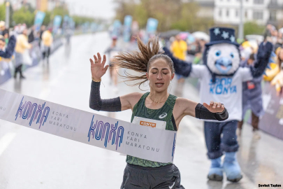 Konya'da 'Maratonun Renkleri'nde kazananlar belli oldu